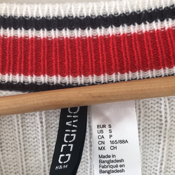 SzS v neck knit pullover - Picture 3 of 5